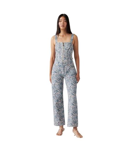 Jean Motif/style Floral 90´s Femme Bleu Levis