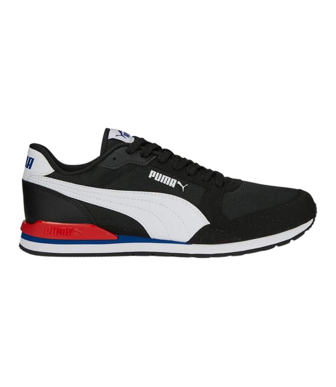 Baskets St Runner V3 Homme Noir Blanc Rouge Puma-1
