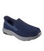 Mens pollard wilfred trainers navy Skechers-1