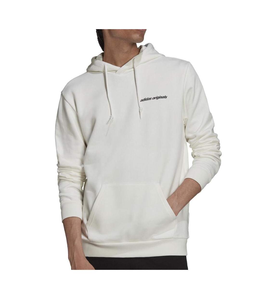 Sweat Blanc Homme Adidas Yung Z Hoodie 1 - M