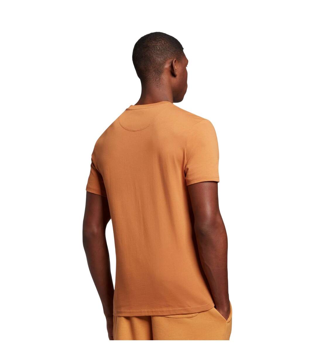 T-shirt Style Uni Homme Orange Clair Lyle & Scott-3