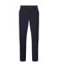Mens Classic Casual Chinos/trousers French Navy Asquith & Fox-1