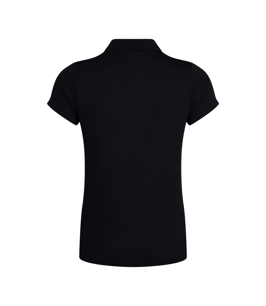 Womens/ladies Club Dry Polo Shirt Black Canterbury-2