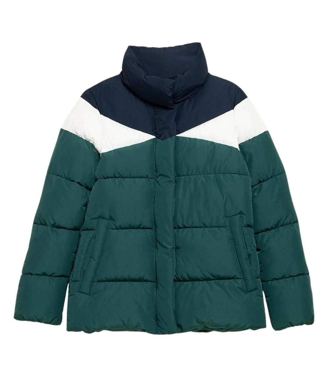 Doudoune Matelassée H4z21 Femme Vert Foncé 4F-2