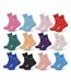 Chaussettes Femme Lurex Message Humoristique Pack de 12 Paires Surprise-1