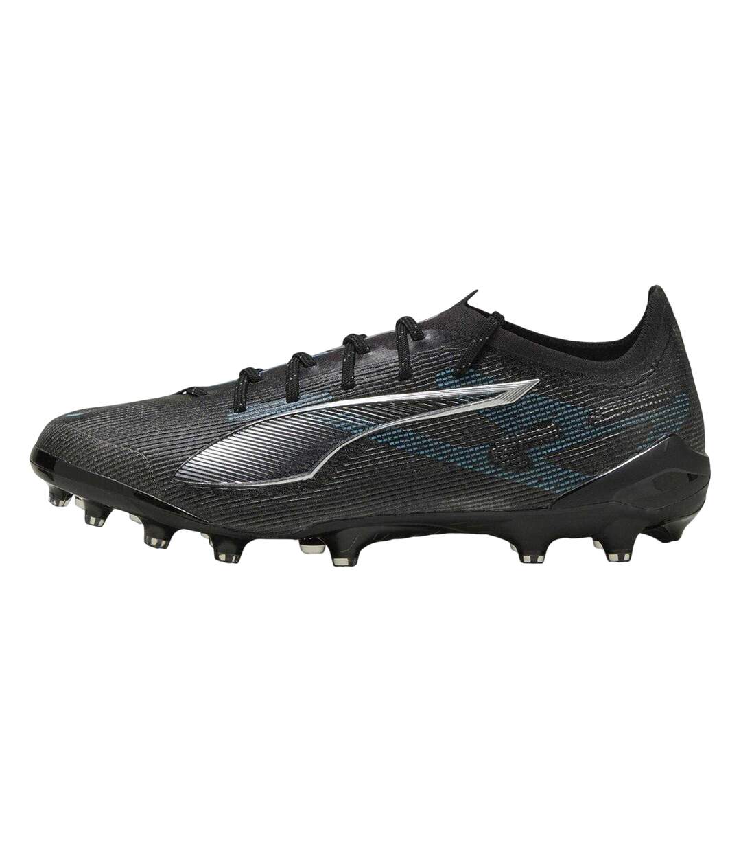 Mens Ultra 5 Ultimate Firm Ground Football Boots Matted Silver Puma-3