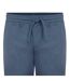 Mens Cotton Poplin Trousers Blue Fabric-3