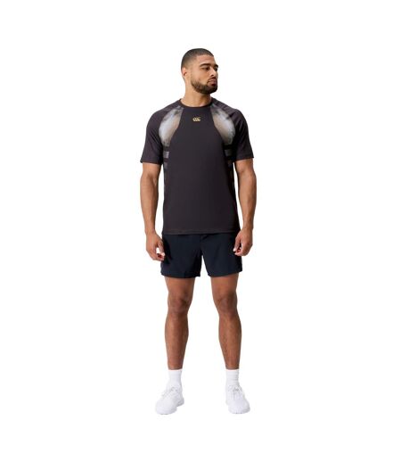Mens Tempo+ Training T-shirt Black Canterbury