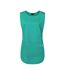 Womens/ladies Essential Pull Over Work Tunic Emerald Green Karlowsky-1