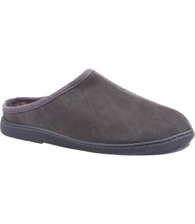 Chaussons ashton homme gris Hush Puppies