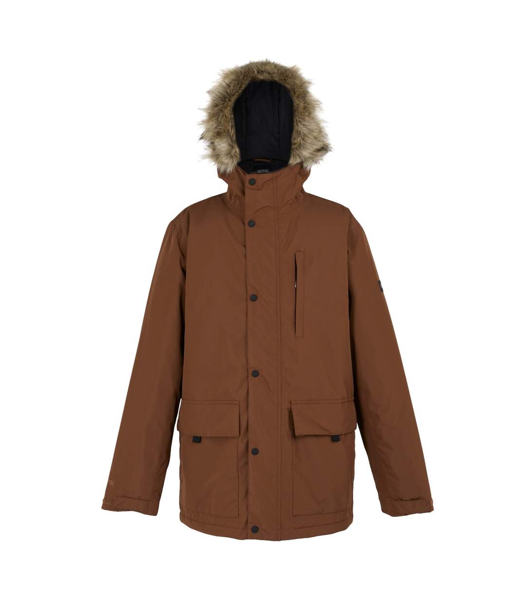 Veste imperméable salinger homme marron foncé Regatta-1