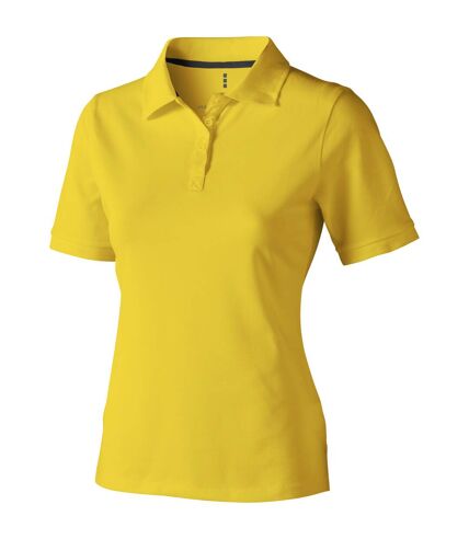 Elevate Calgary Short Sleeve Ladies Polo (Yellow)