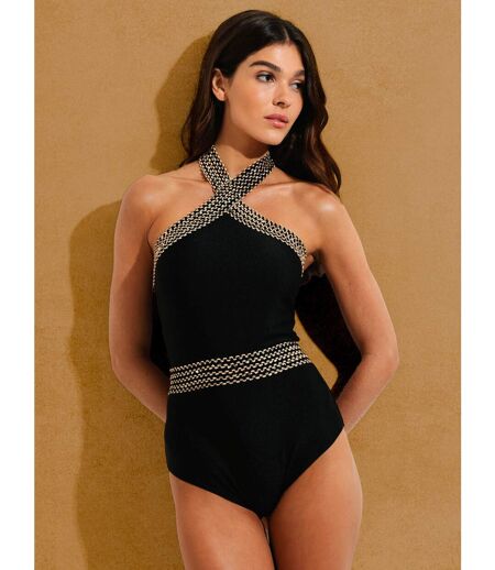 Maillot de bain 1 pièce dos nu croisé Luxe Swim Admas