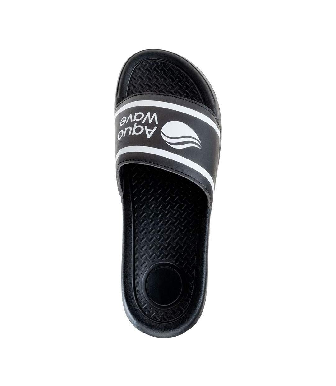 Claquettes Arwedi Homme Noir Blanc Aquawave-2