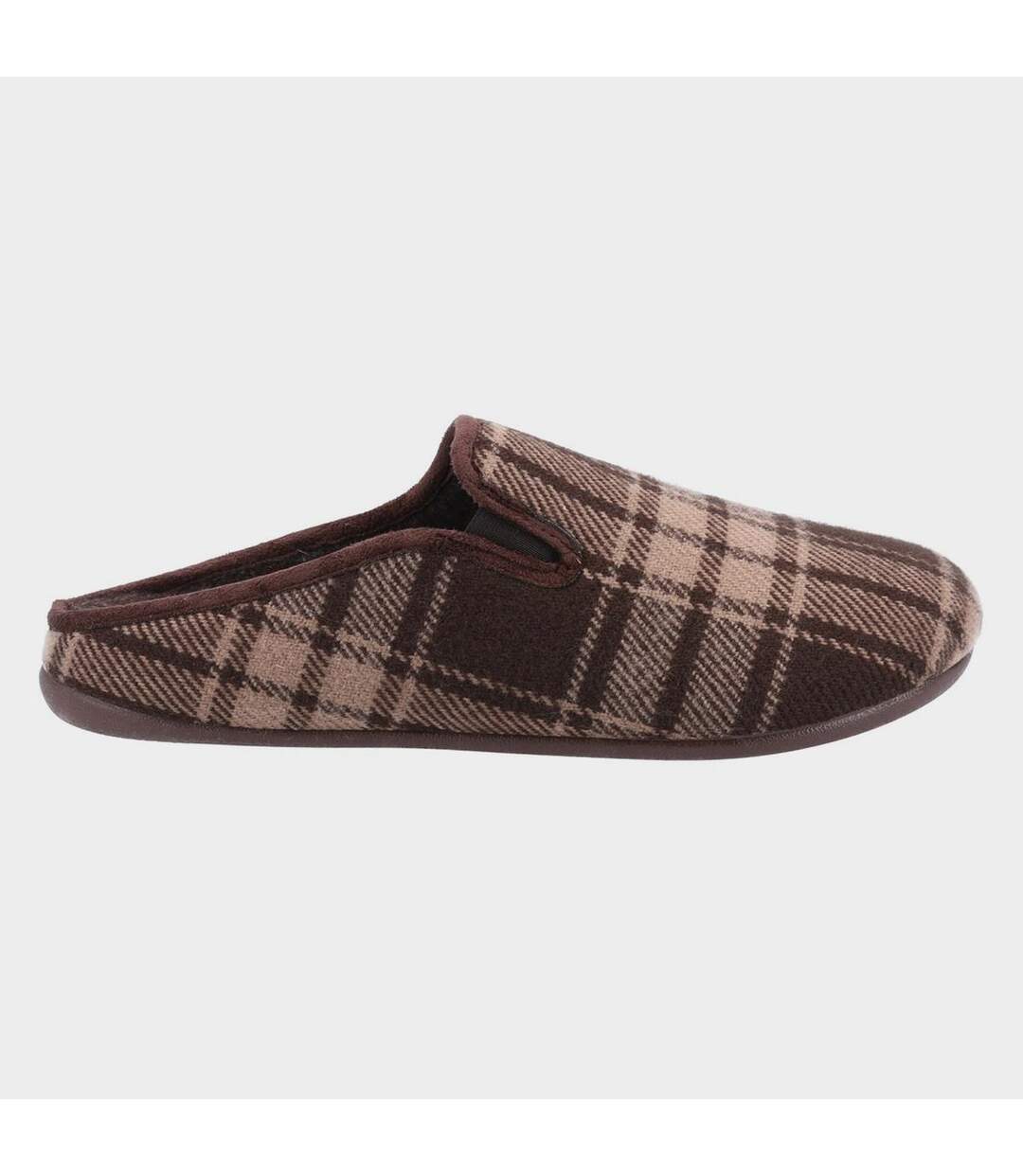 Chaussons syde homme marron Cotswold