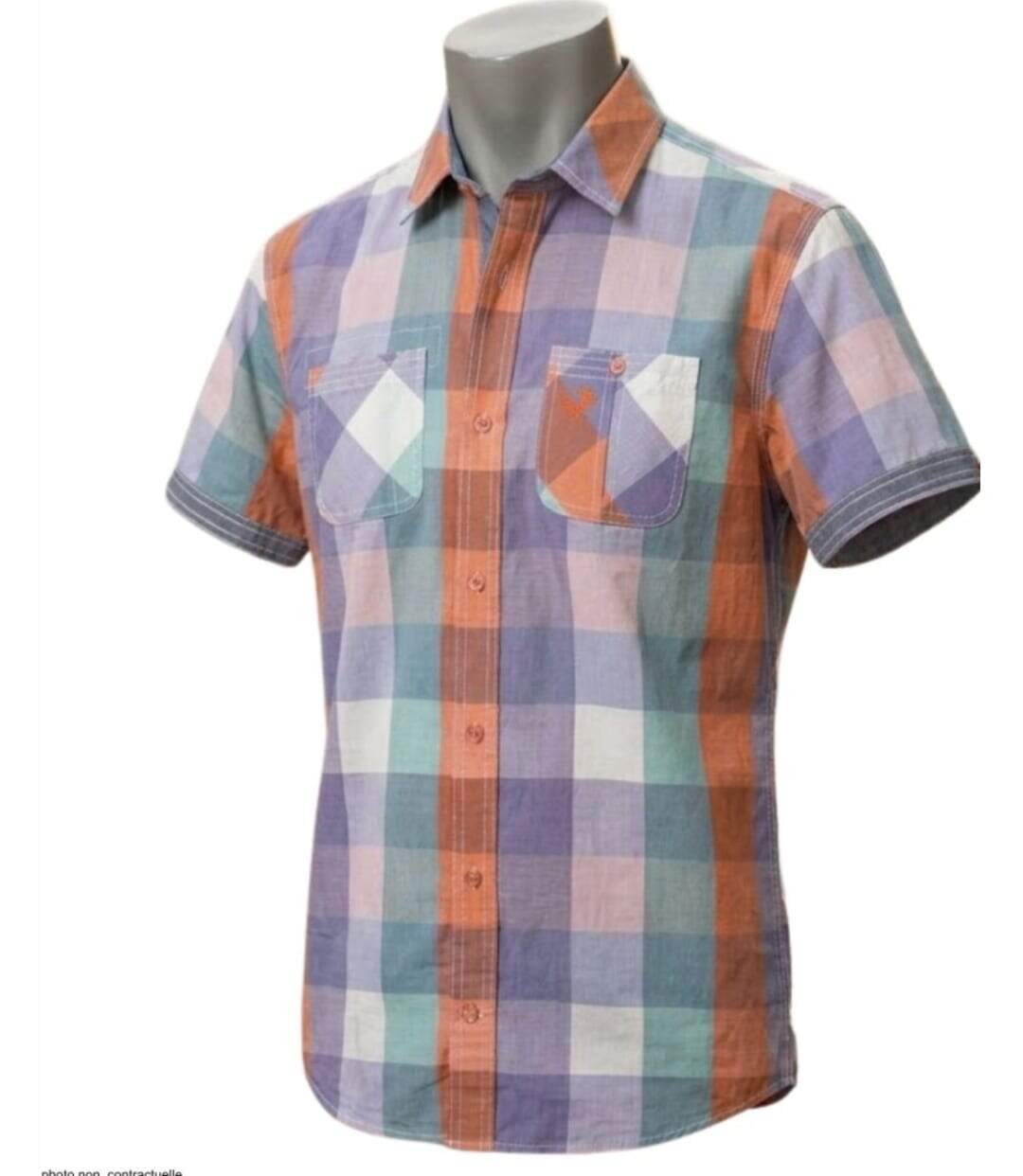 Chemisettes Manches Courtes WINCHESTER TAHITI2 : Le Look Estival Confortable et Soigné-3