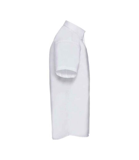 Chemise formelle oxford homme blanc Russell Collection