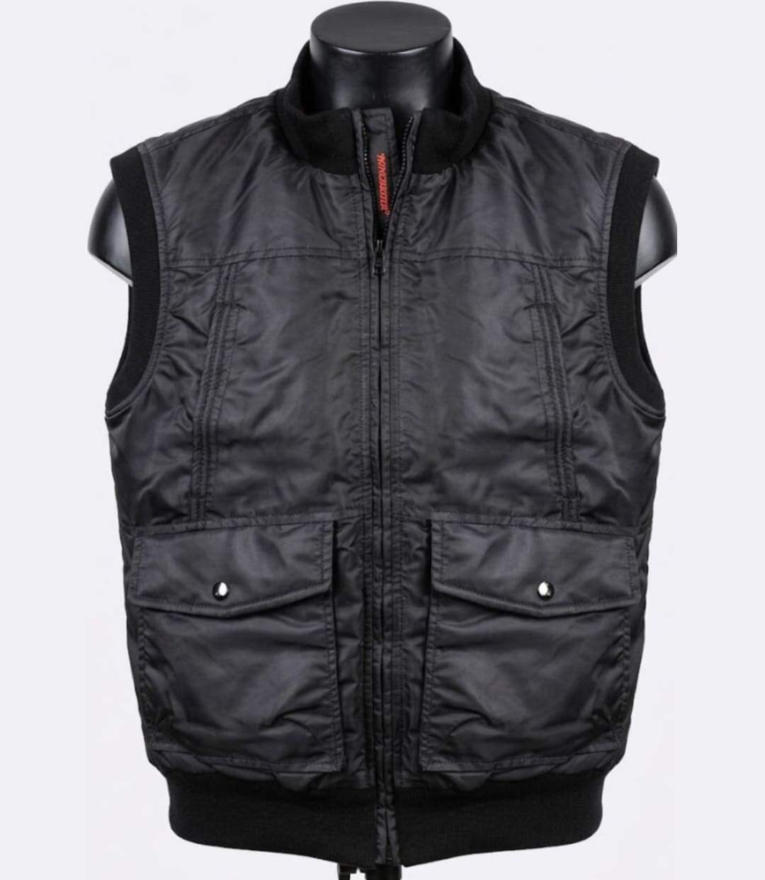 WINCHESTER DRIFTN — Gilet sans manches noir : chaleur bomber et tissu déperlant-3