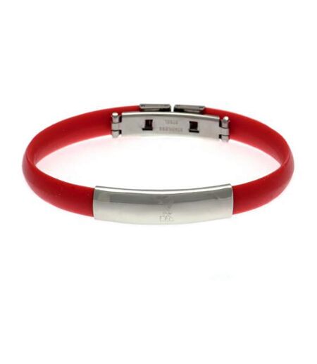 Liverpool FC Color Silicone Bracelet (Red) (One Size) - UTTA832