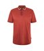Polo Manches Courtes Motif/style Détail Contrasté Homme Marron Boss-1