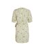 Robe blanc/vert femme vila vielvire - 34-2