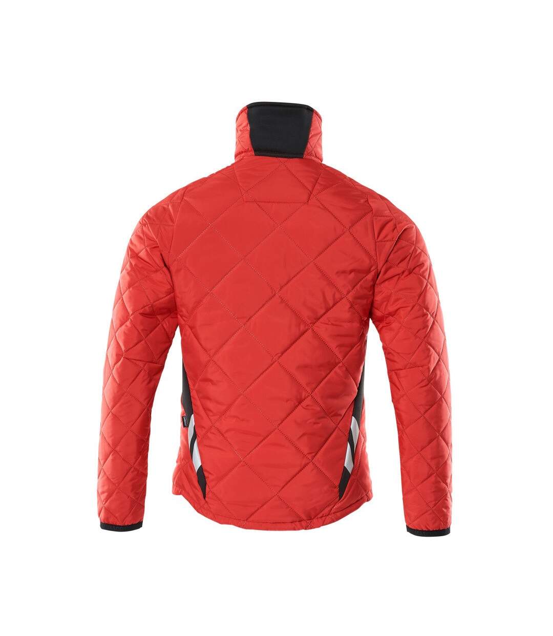 Mens Accelerate Cli Water Repellent Jacket Traffic Red Black Mascot-2