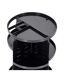 Carrousel de Maquillage Rotation 30cm Noir-3
