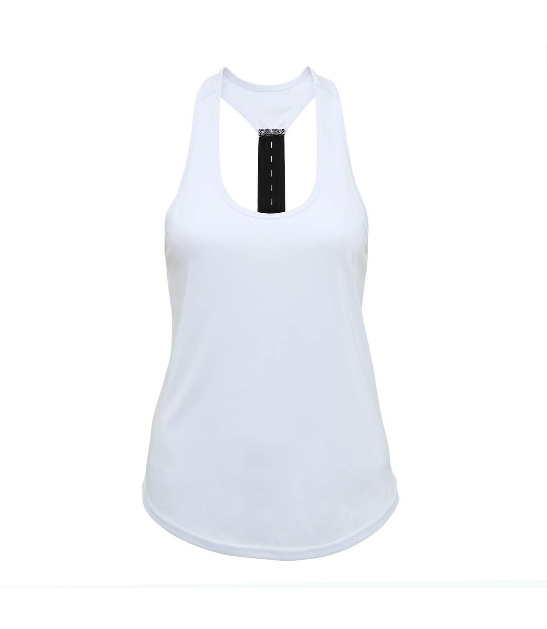 Débardeur sport femme blanc Tri Dri-1