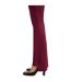 Pantalon Tizena Femme Rouge Foncé Boss-4