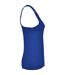 Womens/ladies Brenda Tank Top Electric Blue Roly-4