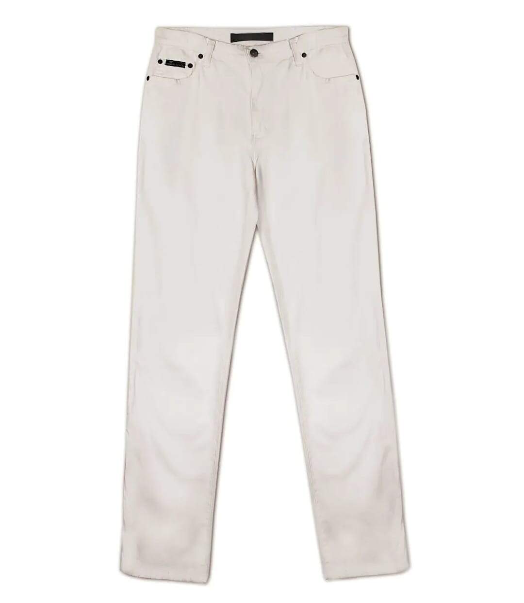 Pantalon Mayflower FIANA2 blanc coupe droite : le confort du stretch au quotidien-5