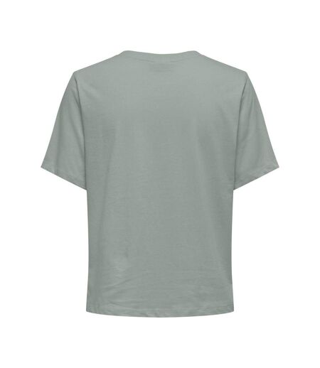 T-Shirt vert femme jdy felisa towel - l