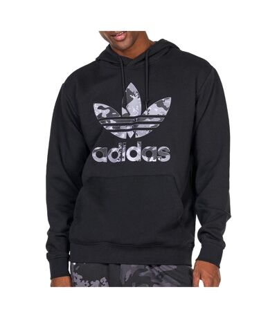 Sweat noir homme adidas camo - l