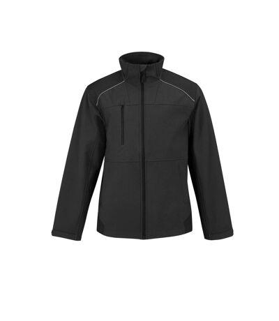 B&C Mens Shield Softshell Pro Jacket (Black) - UTRW4834