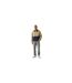 Mens Rex Colour Block Regular Jacket Gold Blue Green Print Levis-1