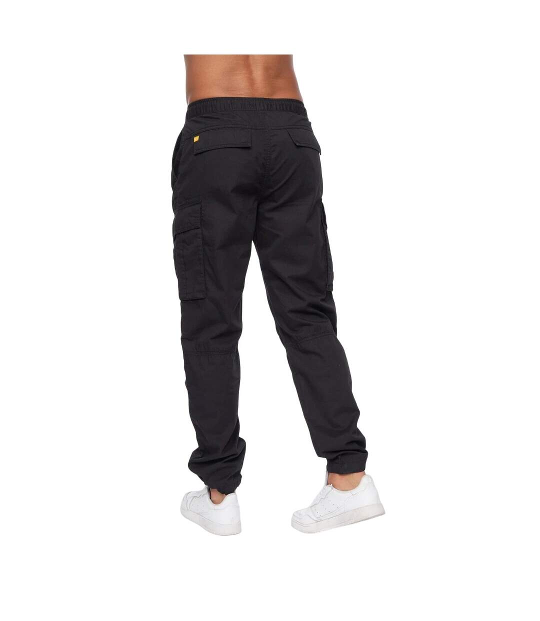 Pantalon Cargo Sidemoore Homme Noir Crosshatch-2
