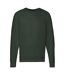 Fruit Of The Loom Mens Lightweight Raglan Sweatshirt (240 GSM) (Bottle Green)