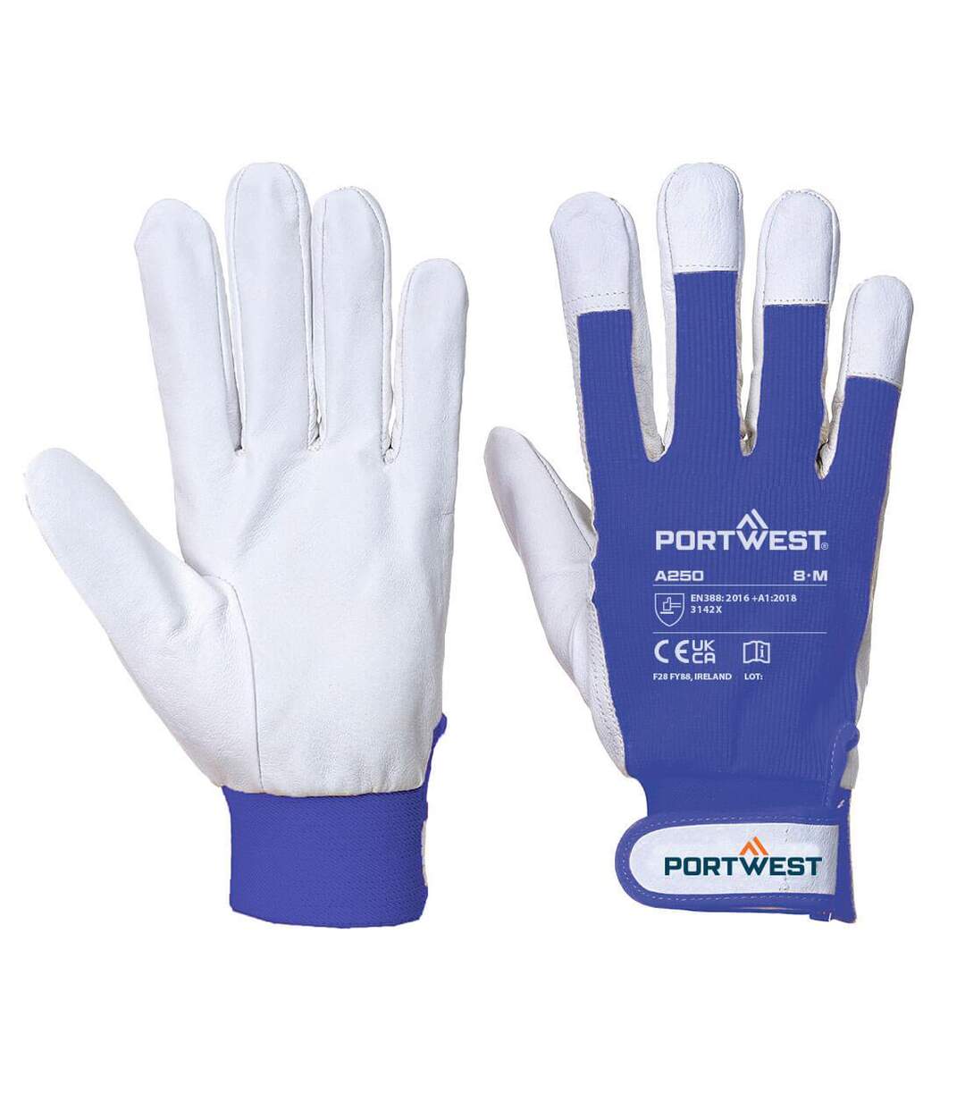 Gants a250 tergsus m bleu Portwest-1