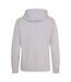 Sweat À Capuche Just Hoods Graduate Adulte Gris Chiné Awdis-2