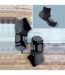 3 Paires Chaussettes Cyclisme Femme Sport Basses-5