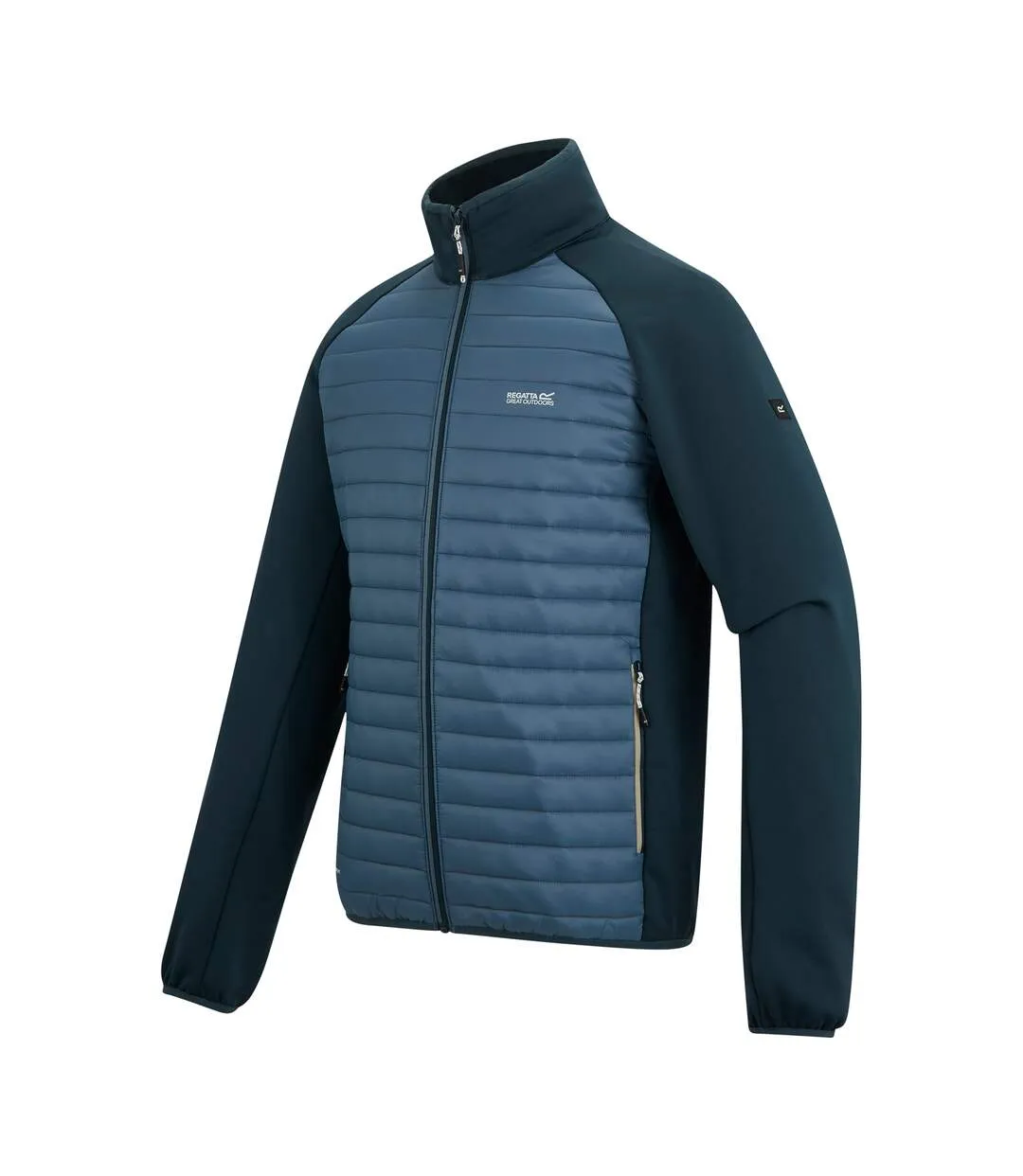Veste Hybride Clumber Homme Bleu De Chine Bleu Nuit Regatta-4