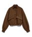 Veste bomber marron femme vero moda bunda-1