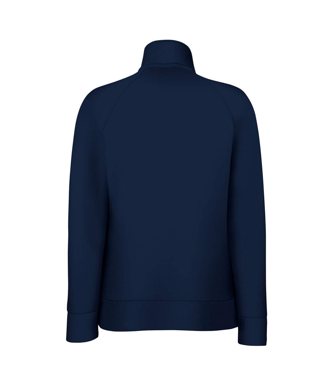 Fruit Of The Loom Ladies/Womens Lady-Fit Fleece Sweatshirt Jacket (Deep Navy) - UTBC1371-2