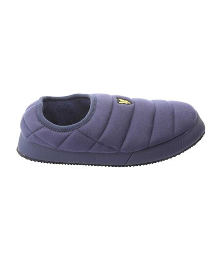 Mens Valentine Slippers Navy Lyle & Scott