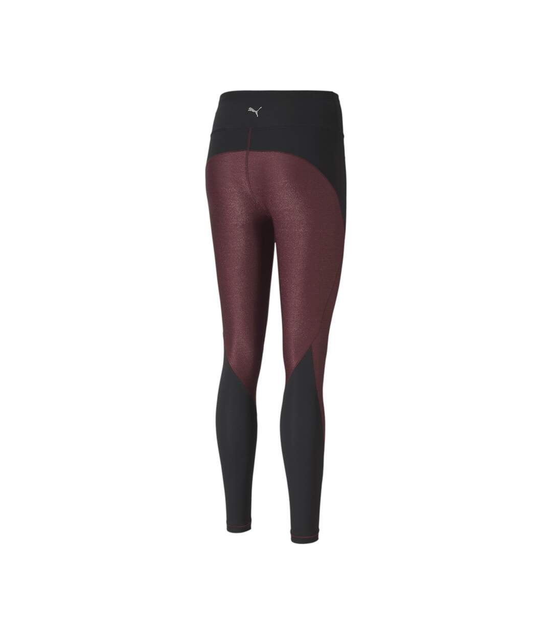 Legging 7/8 Bordeaux Femme Puma Studio Metal-2