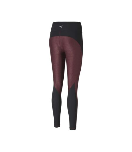 Legging 7/8 Bordeaux Femme Puma Studio Metal