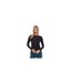 Womens/ladies Series-5 Long-sleeved Top Black Skins-1