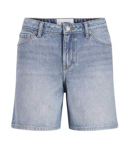 Womens/ladies Seville Denim Jean Shorts Light Blue JJXX