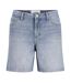 Womens/ladies Seville Denim Jean Shorts Light Blue JJXX-2