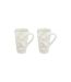 Lot de 2 Mugs Toucan 50cl Blanc-1